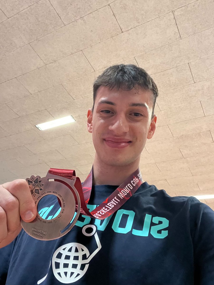 KKMegaBasket's tweet image. Congratulations to our player Urban Kroflic on winning the bronze medal with the Slovenian national team at the U19 World Championship. 🥉🔥🙌🏻