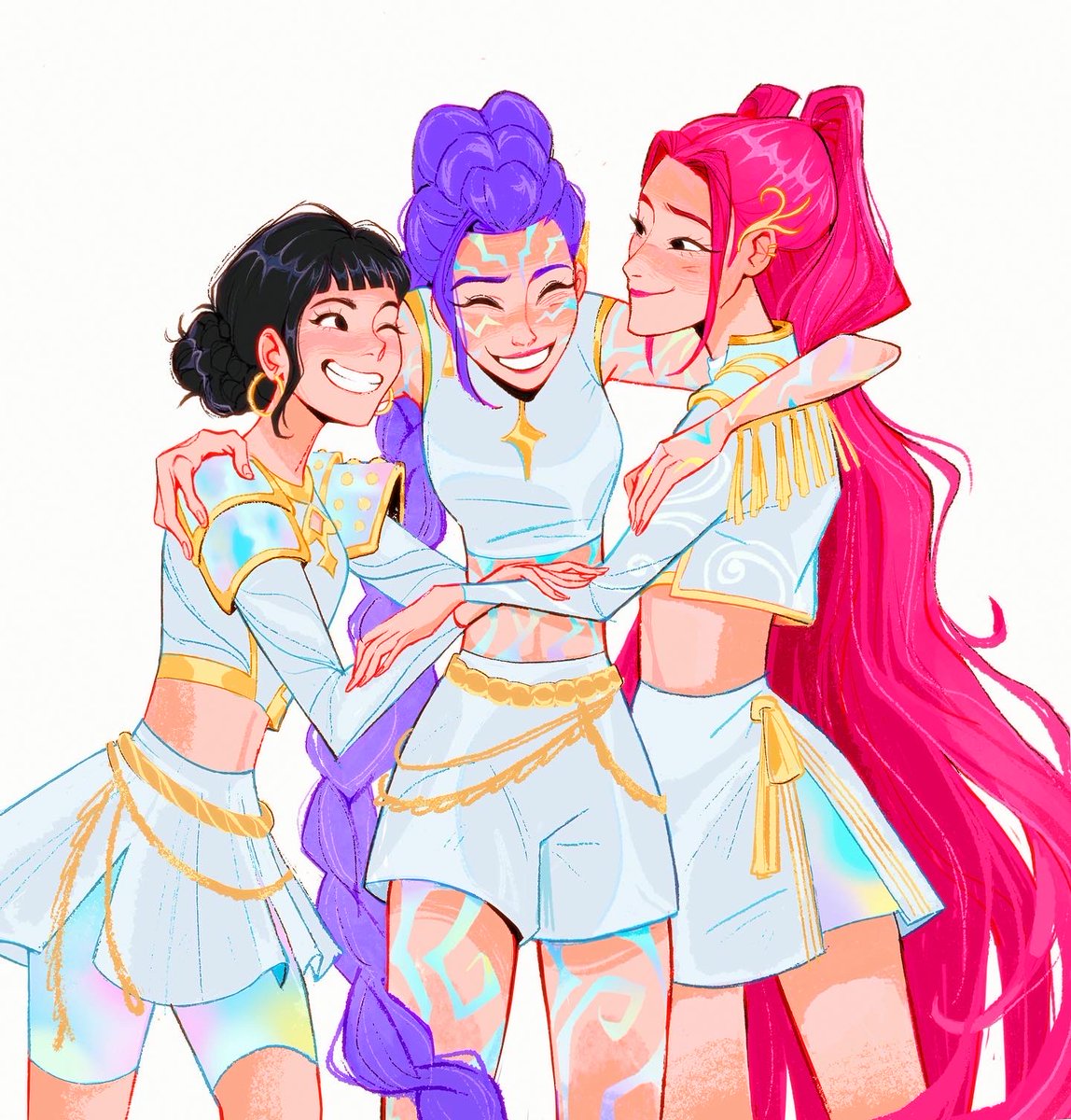 yawn_soup's tweet image. huntrix don&apos;t miss !!
#KPOPDEMONHUNTERS