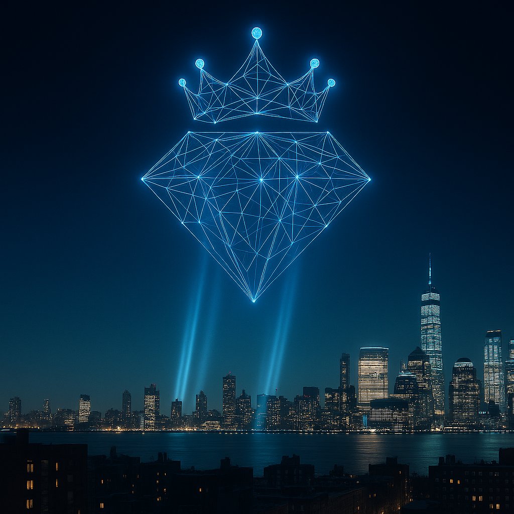 Transparency in a world built on obscurity.
Built up in the sky for all to see.