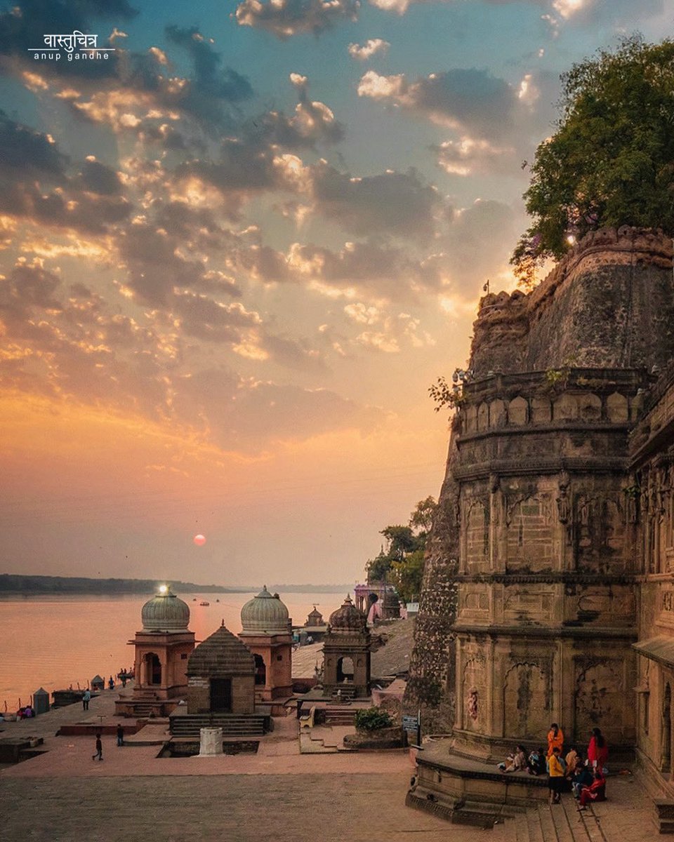 ‘ Maheshwar | Where Stone Meets Soul’
. 
Where riverfront serenity meets timeless stonework.
From the graceful ghats to Ahilyabai’s majestic fort, Maheshwar’s architecture tells stories carved in basalt – of devotion, dynasty, and divine design

<a href="/incredibleindia/">Incredible!ndia</a> <a href="/MPTourism/">Madhya Pradesh Tourism</a>