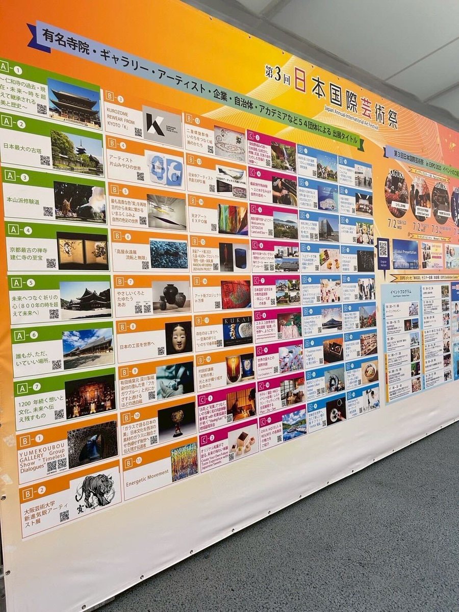 第３回日本国際芸術祭/大阪・関西万博展にて神戸大学のブースが出展されました✨
ブースにはスタンプや大人気なガチャがありとても賑わっていました👀
詳しくはコチラ▼
yumeshimakikou.org/jiaf2025-event…
#神戸大学
#神戸大学学生広報チーム