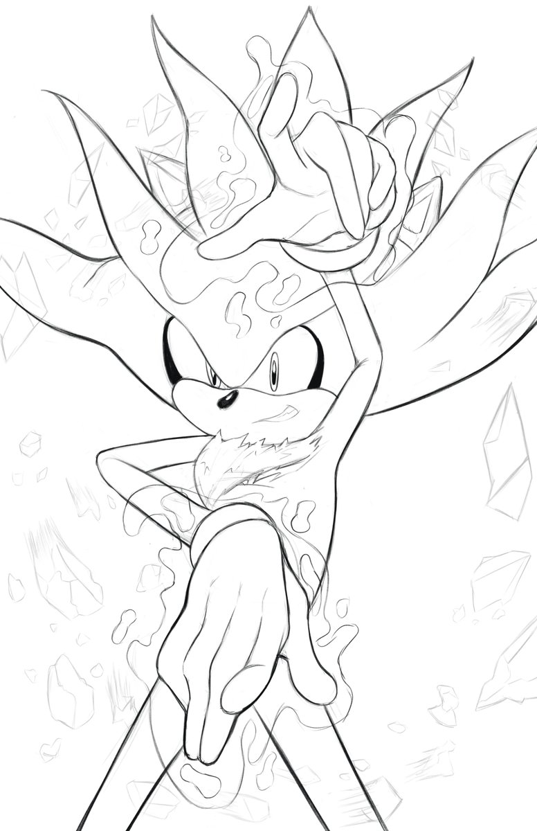 Ignis_NA1's tweet image. Might finish later, what do you all think? #silver #SilverTheHedgehog #sonic #sonicart #sonicfanart