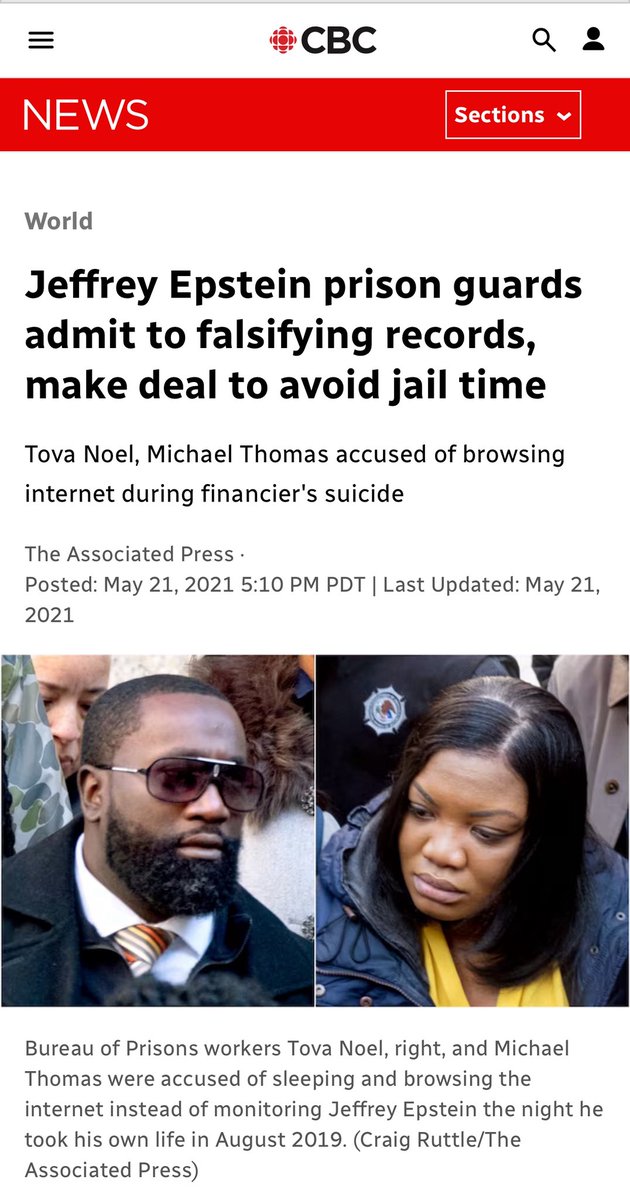 Epstein Prison Guards…