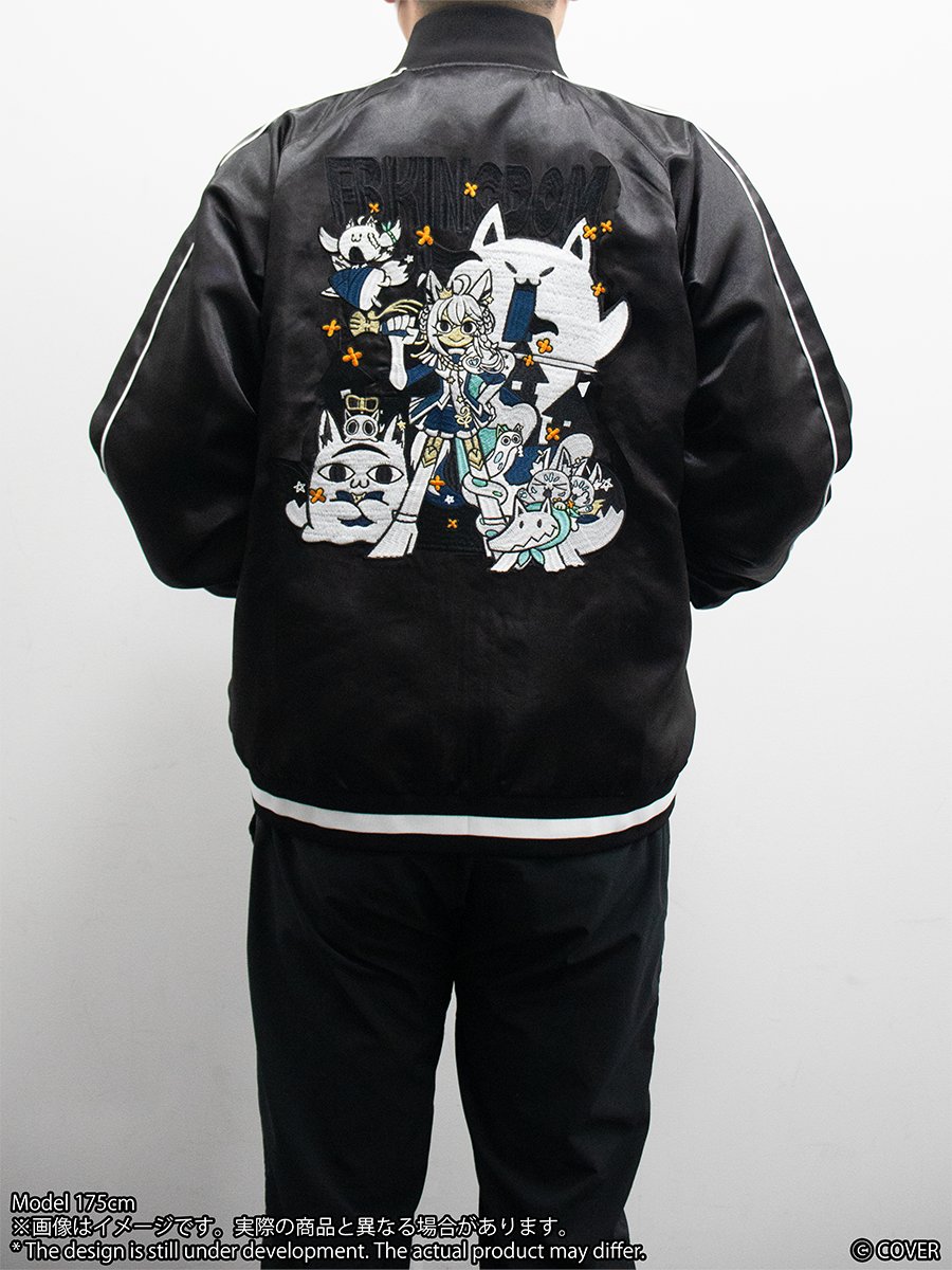 白上フブキ 7周年記念グッズ　FBKINGDOMスカジャン　ホロライブ　新品 新品未開封 白上フブキ 7周年記念グッズ FBKINGDOMスカジャン - メルカリ