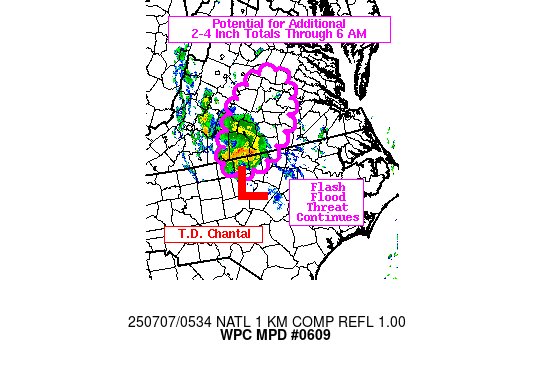 #WPC_MD 0609 affecting far northern NC into southern and central VA, #vawx #ncwx, wpc.ncep.noaa.gov/metwatch/metwa…