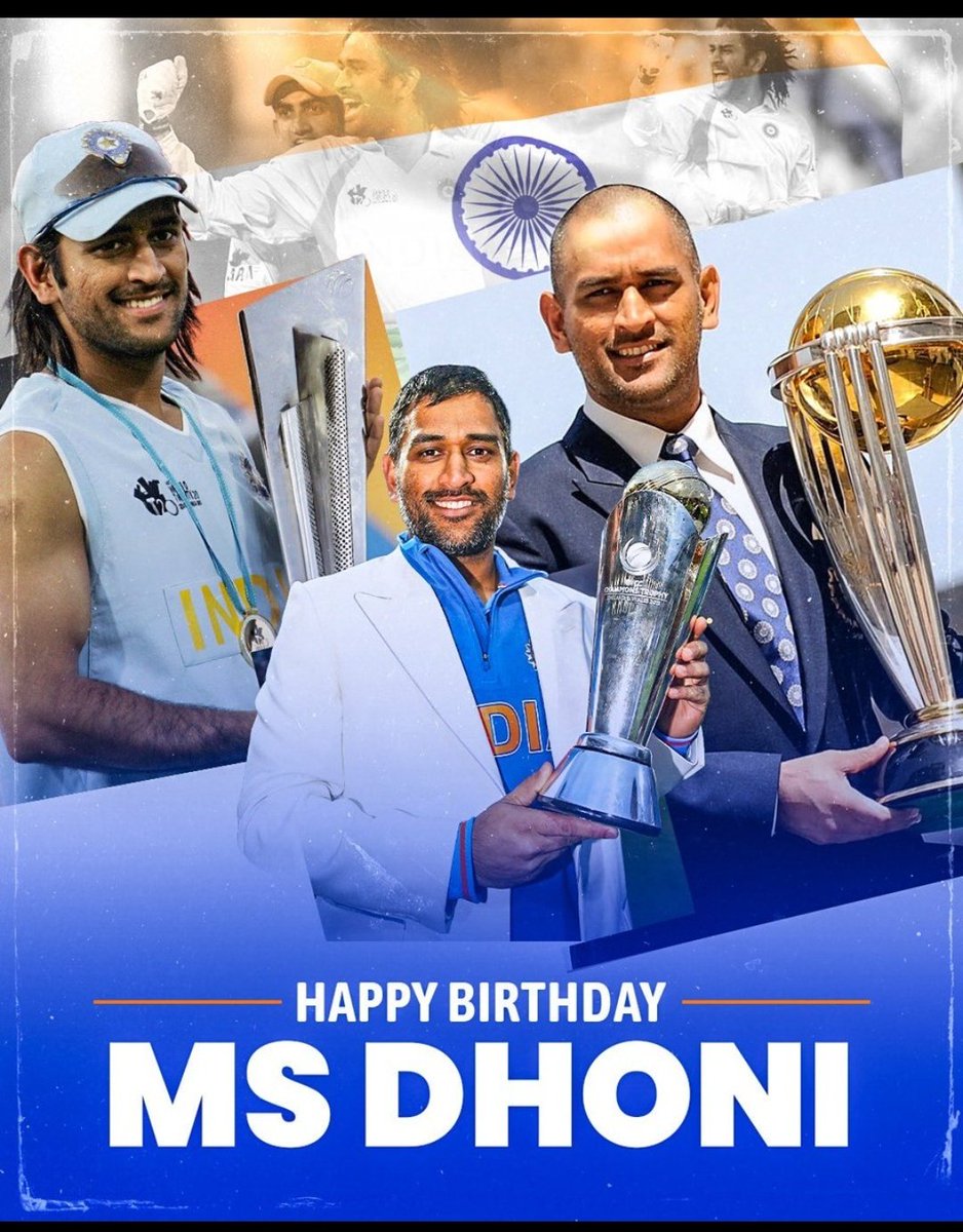 AlkaTweetaholic's tweet photo. Happy Birthday Mahi💛
#DhoniBday 
#HappyBirthdayDhoni 
#Thala 
#HappyBirthdayMSDhoni 
#Happybirthdaythala https://t.co/cXKqaatHoB