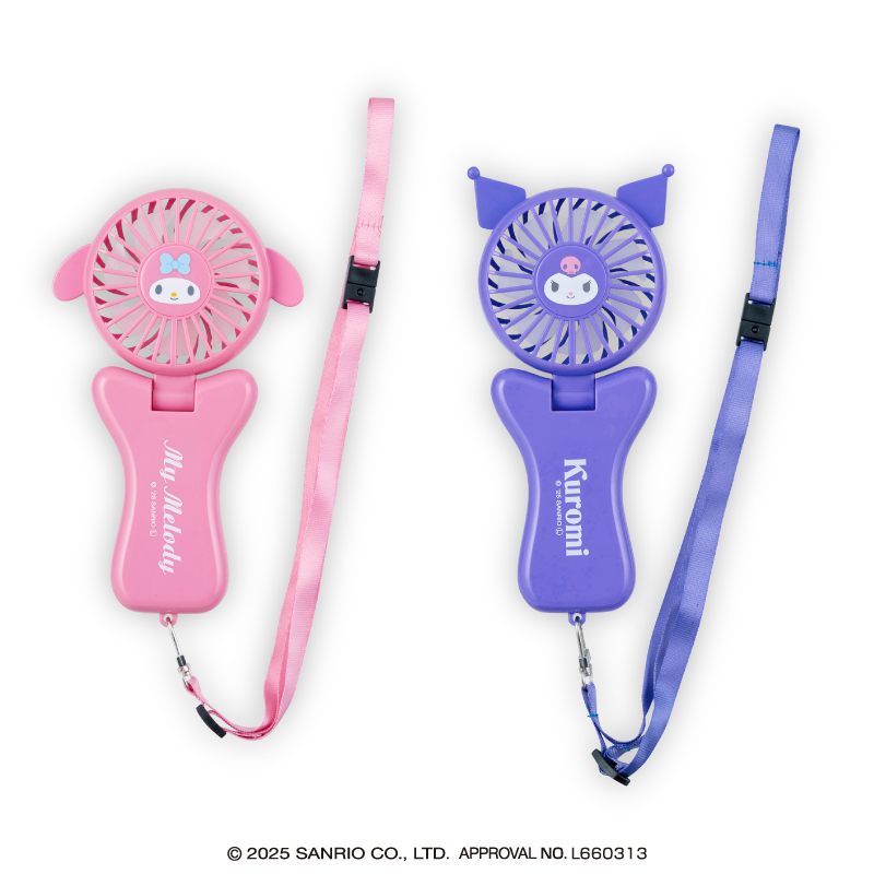 【エイコープライズ】「マイメロディ♡クロミ 2-WAYハンディファン」が2025年7月4週からアミューズメント施設に随時登場です☆宜しくお願い致します！ #マイメロディ #クロミ eikoh-prize.jp/shopdetail/000…