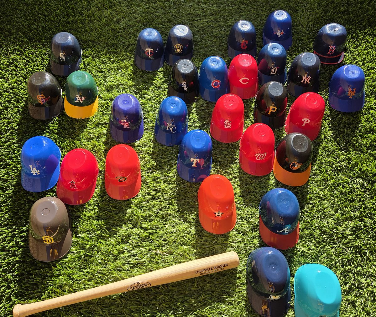 Now that I've visited all 30 <a href="/MLB/">MLB</a> teams, what do I do wirh the mini helmets?