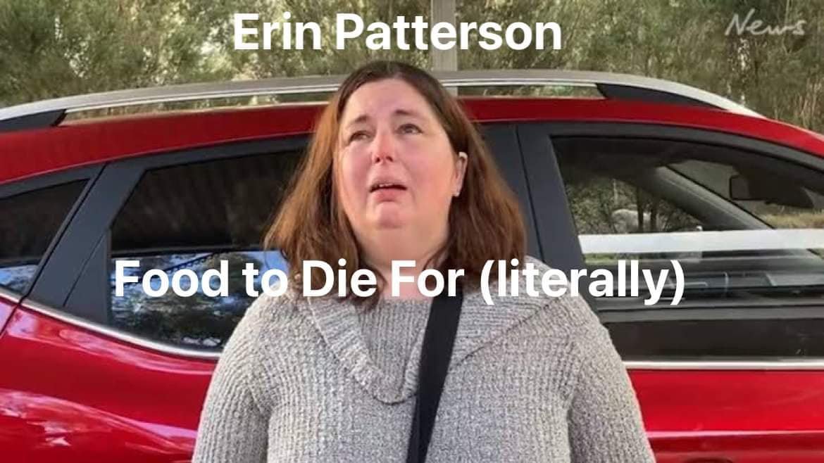 Erin Patterson to release a cook book to fund her appeal.

I hear the Beef Wellington recipe is killer. 

#Australia #Deathcaps #ErinPatterson