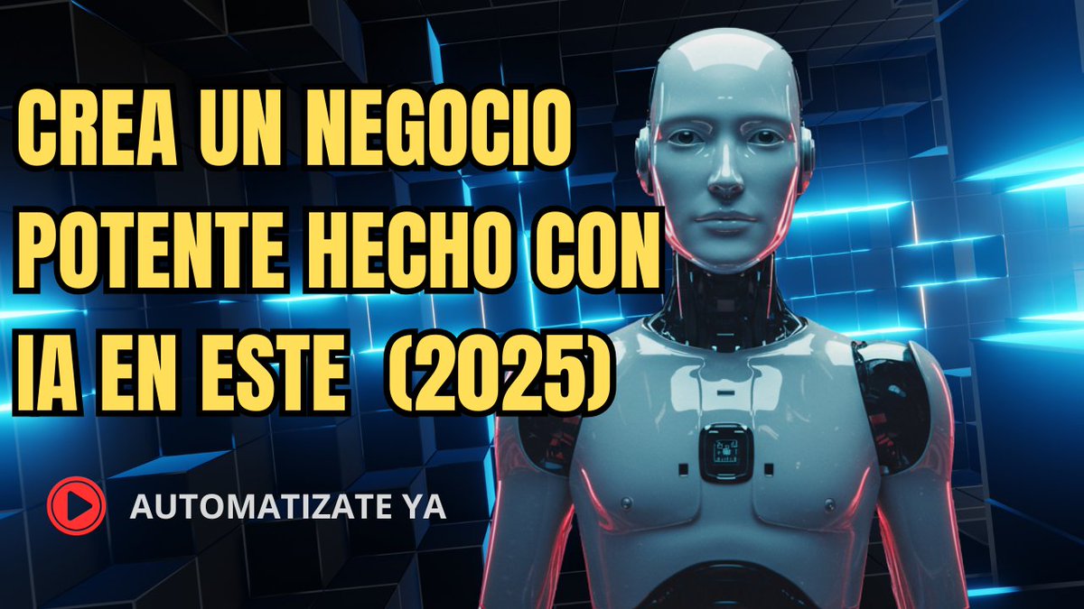 TusAtrapa's tweet photo. 426-💡 ¿Cuál es el MEJOR NEGOCIO con INTELIGENCIA ARTIFICIAL para CREAR e... https://t.co/LF0LLlWlC0 via @YouTube https://t.co/iixhd17KMX