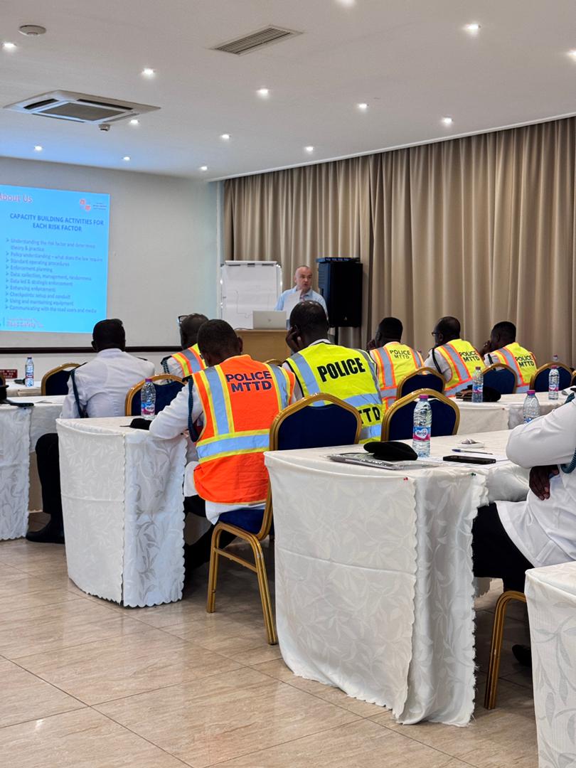 An Intelligence-Led Policing training took place in Kumasi. Participants from the Motor Traffic and Transport Department were equipped with knowledge of intelligence-led policing and its principles, effective traffic police and law enforcement strategies to reduce road crashes.
