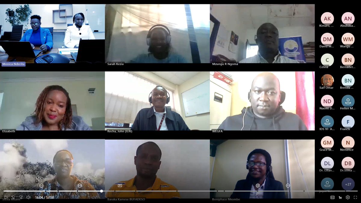 🌿 Thank you for joining the #AgroforestryPolicyBriefLaunch!
💡 100+ participants
📊 3 hours of insights
🔥 1 powerful message: Agroforestry is key to #DrylandResilience
💬 “Let’s not let this brief gather dust. The candle must stay lit.”
📥 Recording &amp; brief coming soon.