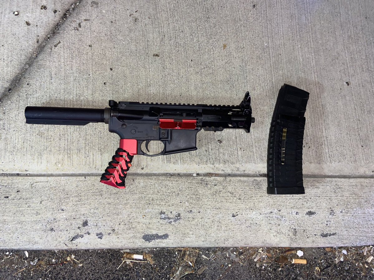 MitchellMcCoy's tweet image. Our increased police presence is addressing all types of criminal activity. Moment ago, a stolen car fled from officers and detectives. The Escape was spiked and two adults and a 15-year-old were arrested after a foot chase. A firearm was seized. #SLMPD