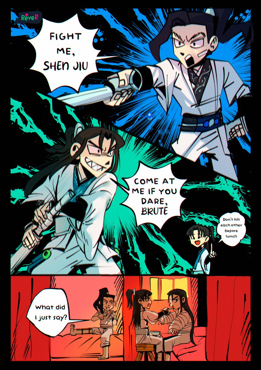 reve_r_'s tweet image. Monday fights 🤙
#svsss #ScumVillianAbyss