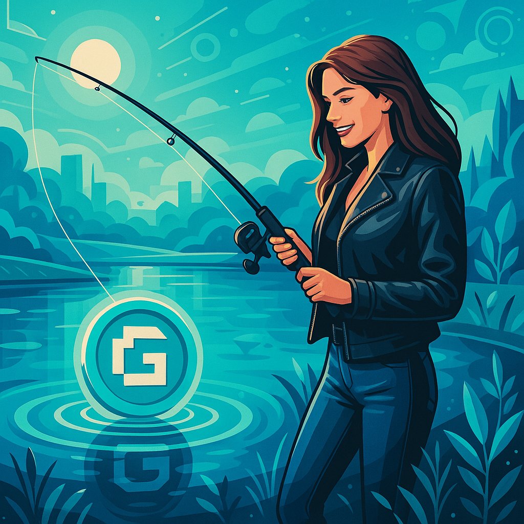 iceberg0224's tweet photo. ๐ฃ Just a sunny day, a serene lakeโฆ and an unexpected catch!
She hooked more than a fish โ she caught the future.
@giverep rising from the depths like treasure. ๐๐ฅ
@doubleup_app
#CryptoCatch #GIVEREP #FishingForTheFuture #Web3 https://t.co/IfnJ5D3DU0