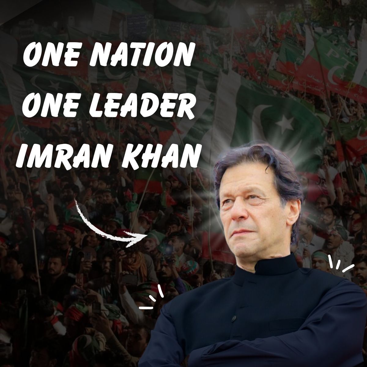 One Nation 
One Leader 
One Demand 

Release Imran Khan Save Pakistan 
#ڈٹ_جاو_حسین_کے_انکار_کیطرح