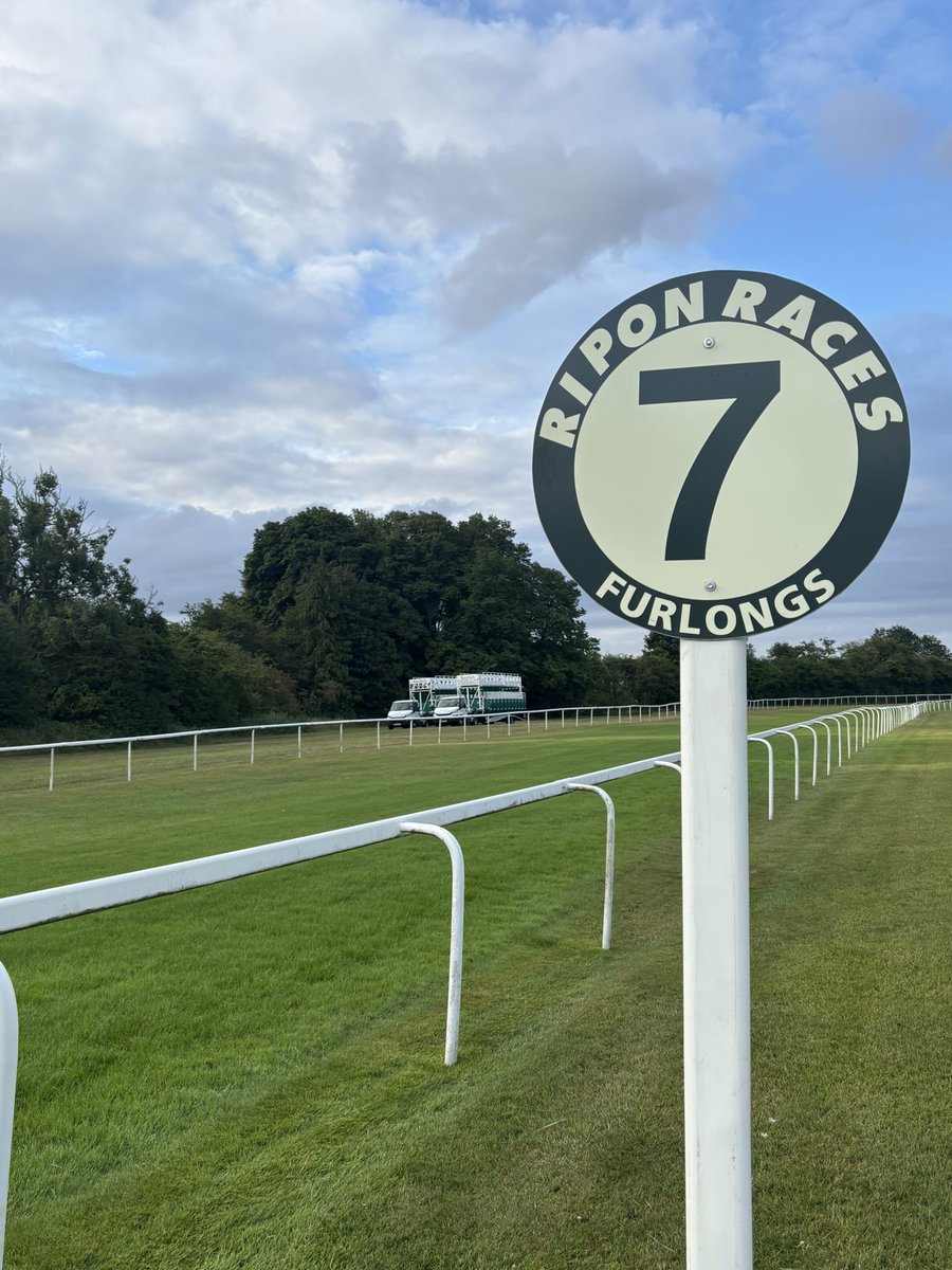 Jonathan Mullin (@jonmullin_84) on Twitter photo Course walk 1 of the day and set for racing <a href="/RiponRaces/">Ripon Races</a> this evening. 3.4mm rain yesterday, we were forecast a fair bit more than that. Good, good to firm in places (7.7). Course walk 1 of the day and set for racing <a href="/RiponRaces/">Ripon Races</a> this evening. 3.4mm rain yesterday, we were forecast a fair bit more than that. Good, good to firm in places (7.7).