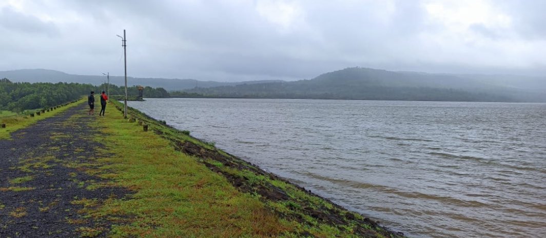 For the first time in 25 years, Chitri Dam in Ajara, with a capacity of 1.8 TMC, overflowed in the first week of July.

Dam is on the Chitri River(Hiranyakeshi River tributary) in the Sahyadri ranges near Ite village, about 11 km (22 min drive) from Ajara town.

While the three