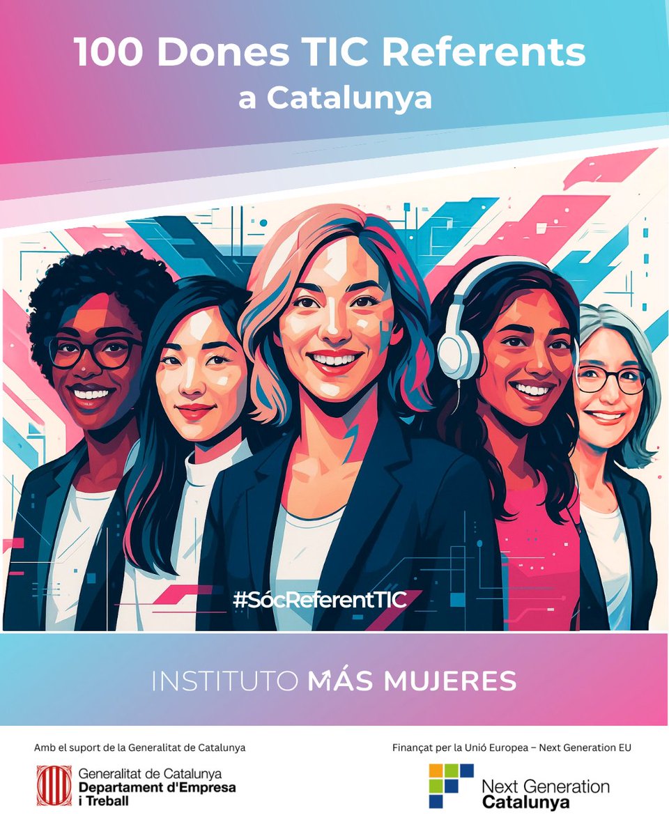monica_eg's tweet photo. Agradecida de ser reconocida como una "100 Mujeres TIC Referentes de Cataluña" en este momento donde necesitamos cultivar vocaciones y excelencia en #ciberseguridad por la crítica falta de profesores y profesionales.
#womanincyber #SócReferentTIC #100DonesTIC #NextGenerationFons https://t.co/jdCfQEnzqX