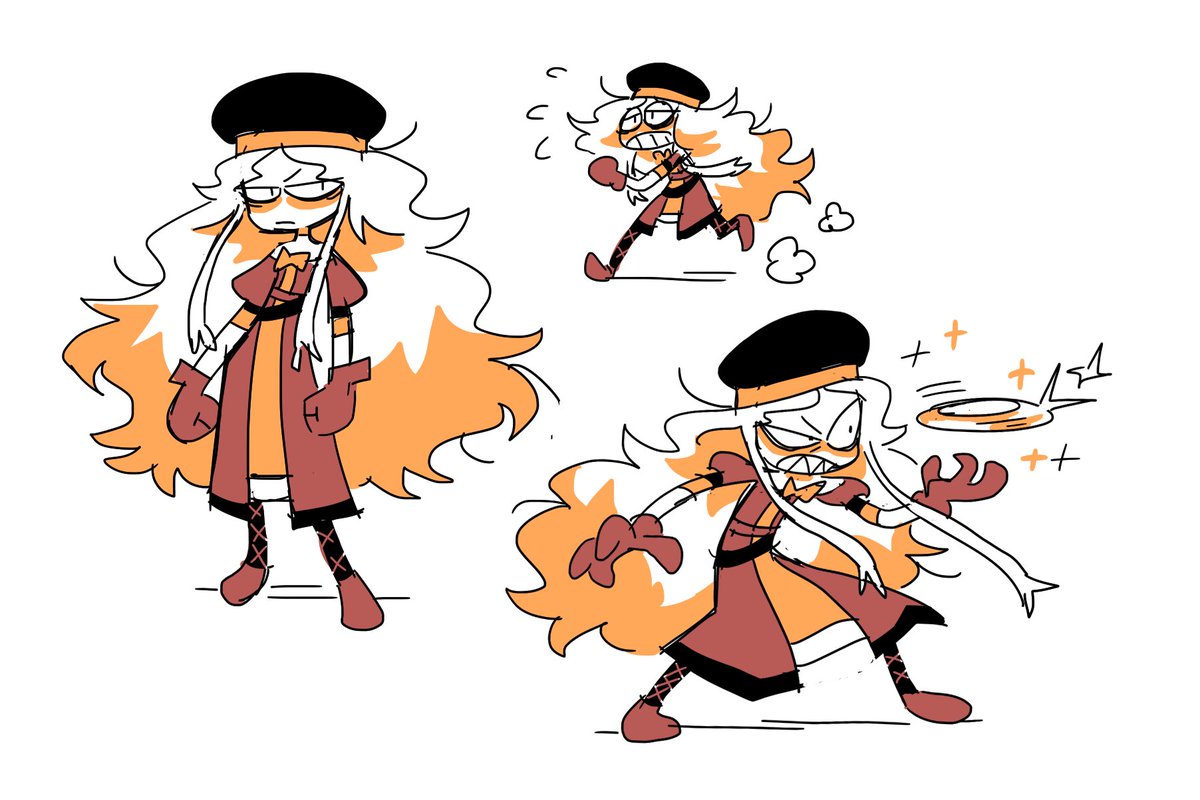 Drooling_Demon's tweet image. my favorite angry freak in my favorite outfit for her