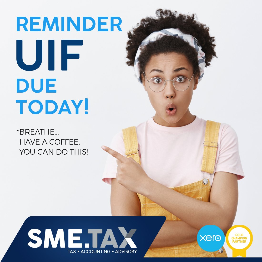 PING! PING! PING! #UIF is due today, 1% of the employees’ gross salary and 1% from the employer. We are here to help, we can assist you in understanding payments, from as little as R250.00 (Ex VAT), contact us before it is too late &gt; sme.tax/statutory-comp… #Compliance #Labour