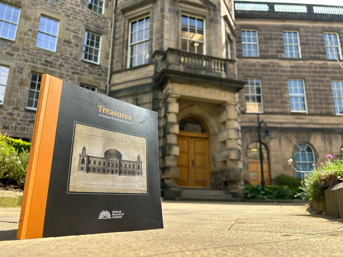 ScotlandsPeople's tweet image. New: Treasures of National Records of Scotland
Discover the most famous and significant documents in Scotland’s national archives, from the Declaration of Arbroath to the first Act of the Scottish Parliament.
Find out more and buy 👇
bit.ly/TreasuresOfNRS