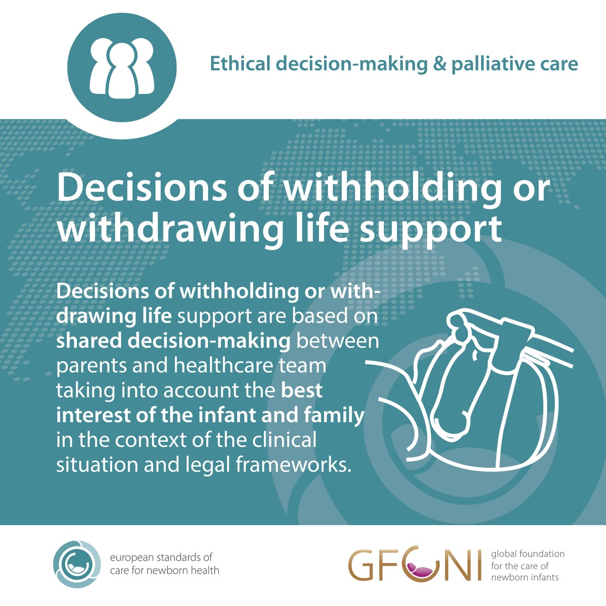 ESCNHstandards's tweet image. ⚖️ Withholding or withdrawing life support in neonatal care requires clinical clarity, compassion, and ethical guidance.
Read the full #ESCNH standard 👉 newborn-health-standards.org/standards/stan…
#NICU #perinatalethics