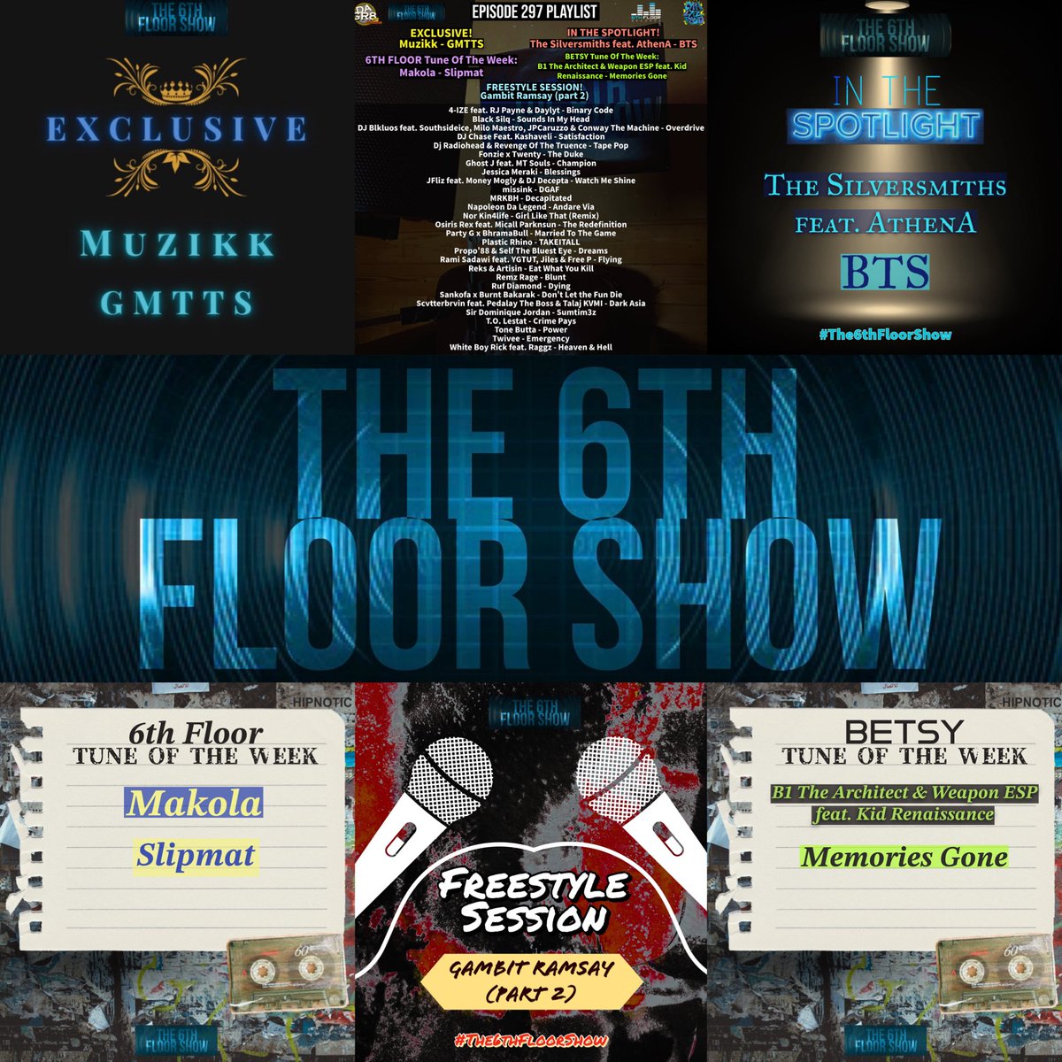 A brand new episode is dropping tomorrow. Until then you can hear the latest episode from the links below ⬇️ #The6thFloorShow 

podcasts.apple.com/gb/podcast/the…

music.amazon.co.uk/podcasts/cde4a…

mediafire.com/file/00vj14tjs…

pca.st/episode/b3187a…

link.deezer.com/s/30lInkPs8b8x…