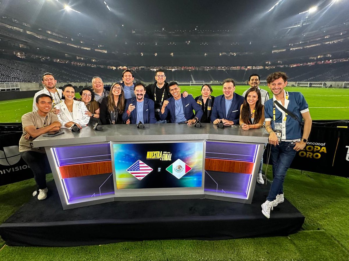 Gran cobertura, equipo.
En la #CopaOro2025 hicimos un trabajo excelente.
Gracias a todos los compañeros por la entrega.