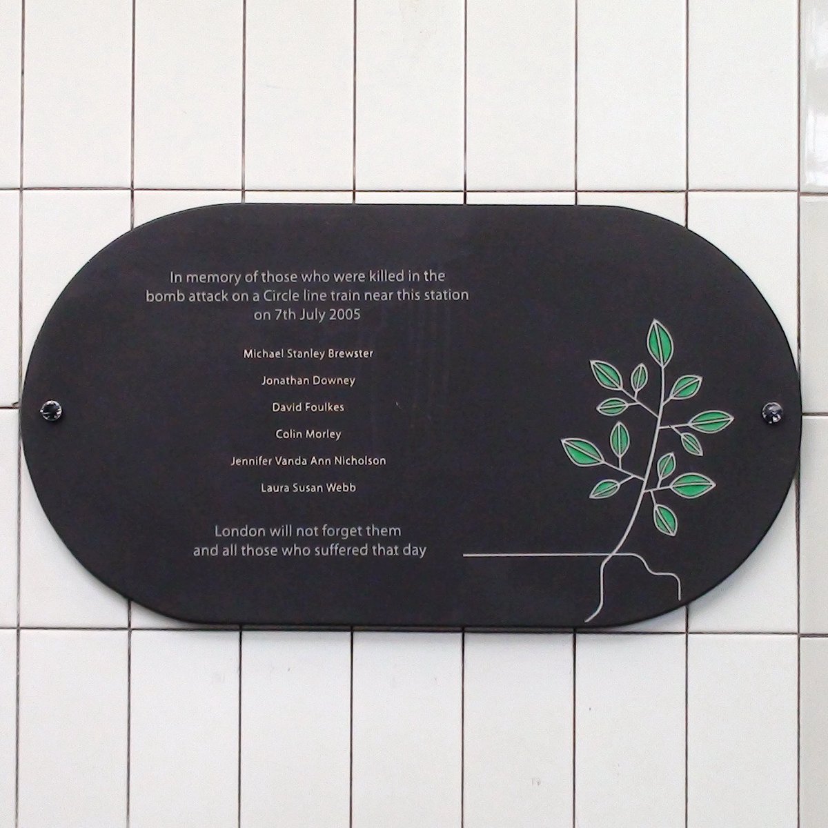 Thinking today of all those who lost their lives 20 years ago. Just going about their normal days.

Specifically thoughts with those who were lost at Edgware Road Tube Station Stan, Johnathon, David, Colin, Jenny, Laura and their families.

Michael (Stan) Brewster

Travelling to