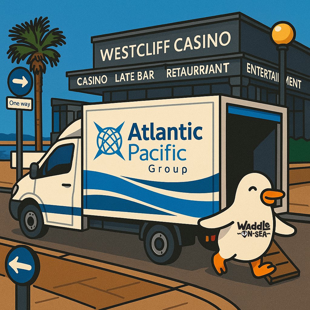 atlanticpac's tweet photo. 4 days to go until Atlantic Pacific deliver and install the penguins for Waddle-On-Sea around Southend! Be sure to visit and get involved.
https://t.co/Wiscc8TxcL
#waddleonsea  #havenshospices  #southendonsea  #logistics  #UnityInCommunity  #AtlanticPacific https://t.co/DVu0xisQDh