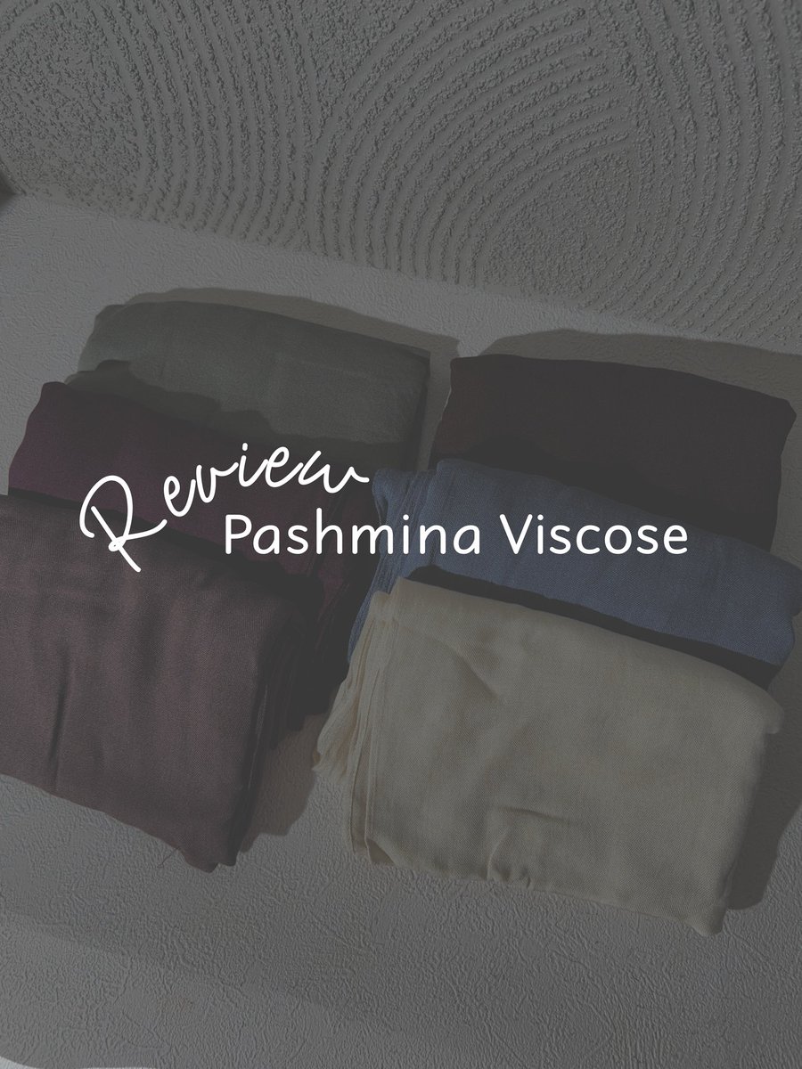 Kalo kamu baru mau mutusin cari pashmina viscose… mungkin thread ini bisa membantu kamu 🧕🏼✨

I’ve been trying some of pashmina viscose mulai dari yang viral sampai yang underrated, and here’s my opinion 👇🏼