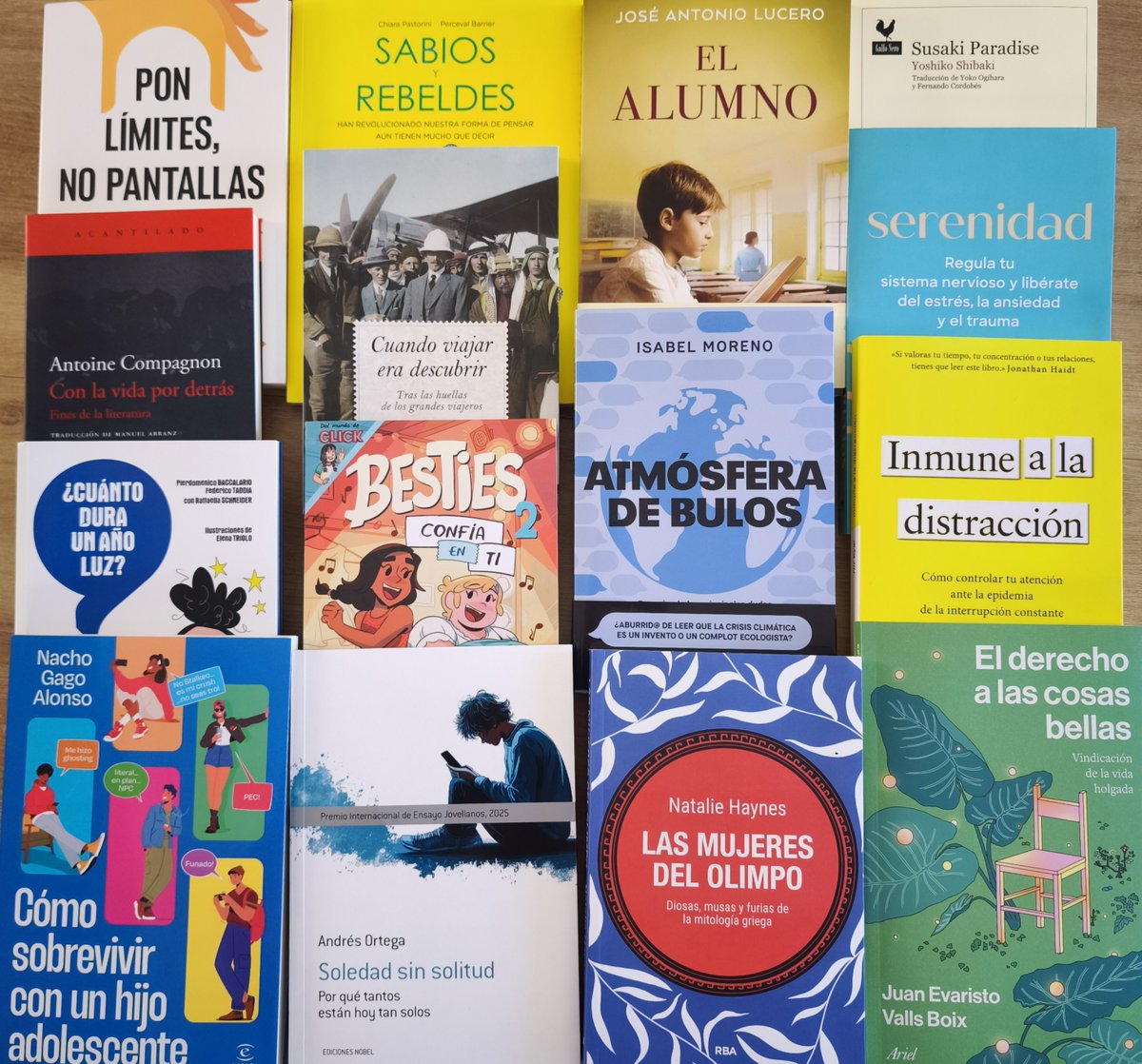 educacion3_0's tweet photo. ¡Ya están aquí las novedades editoriales de julio! Elige una y métela en tu maleta.
https://t.co/3em2Kr20oV https://t.co/EnCJDwEs2P