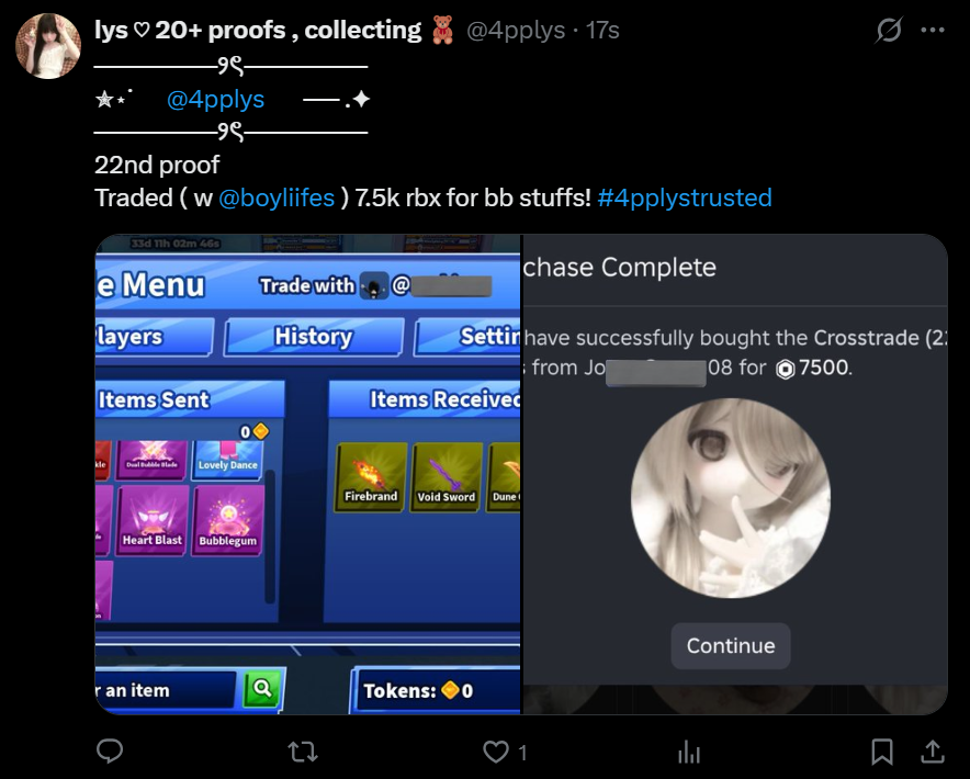 lys ♡ 20+ proofs , collecting 🧸 tweet media