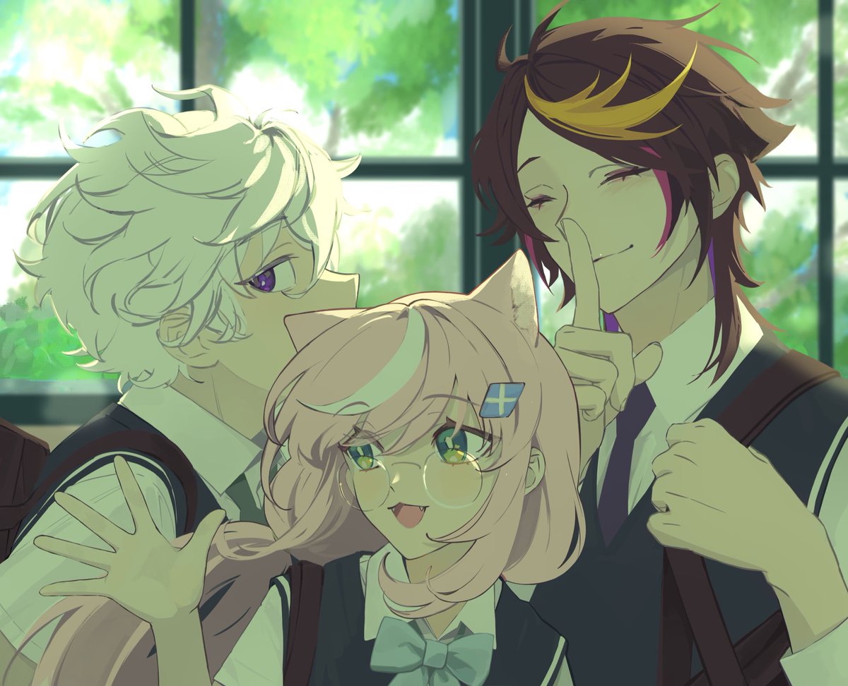 遅刻とサボり
#かいせ絵　#ショウゾウ画　#アトリエ・ミラン  #やみくもやん