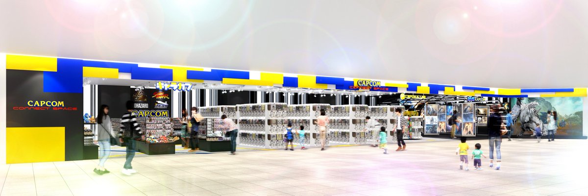 【🎊7月18日(金) NEW OPEN🎊】

カプコンの“いま”に飛び込め！
「KITTE大阪」に全国初の体感型エンタメ空間
「CAPCOM CONNECT SPACE」が7月18日(金)オープン！

オープンを記念したキャンペーンも多数開催🎁
この機会にぜひご来店くださいませ✨

詳しくは👇
capcom.co.jp/amusement/game…
