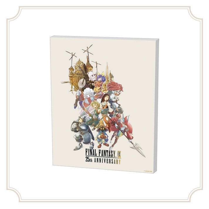 FINAL FANTASY IX 25th賞 キャンバスアート ☆すぐ発送☆ FF9 25th賞 キャンバスアート 25周年記念くじ