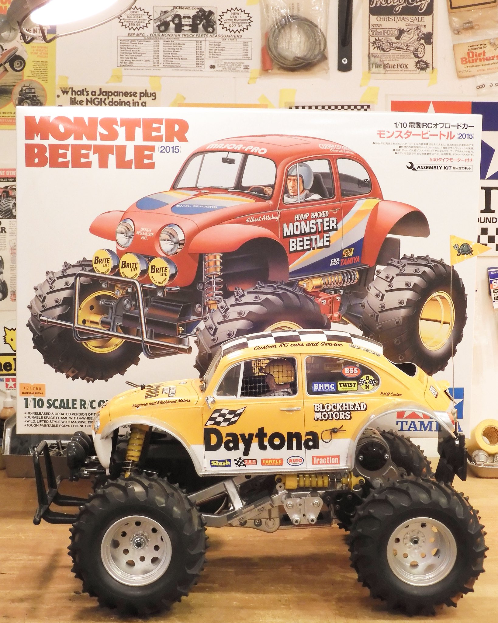 タミヤ 1/10RC モンスタービートル （2015）組み立てキット