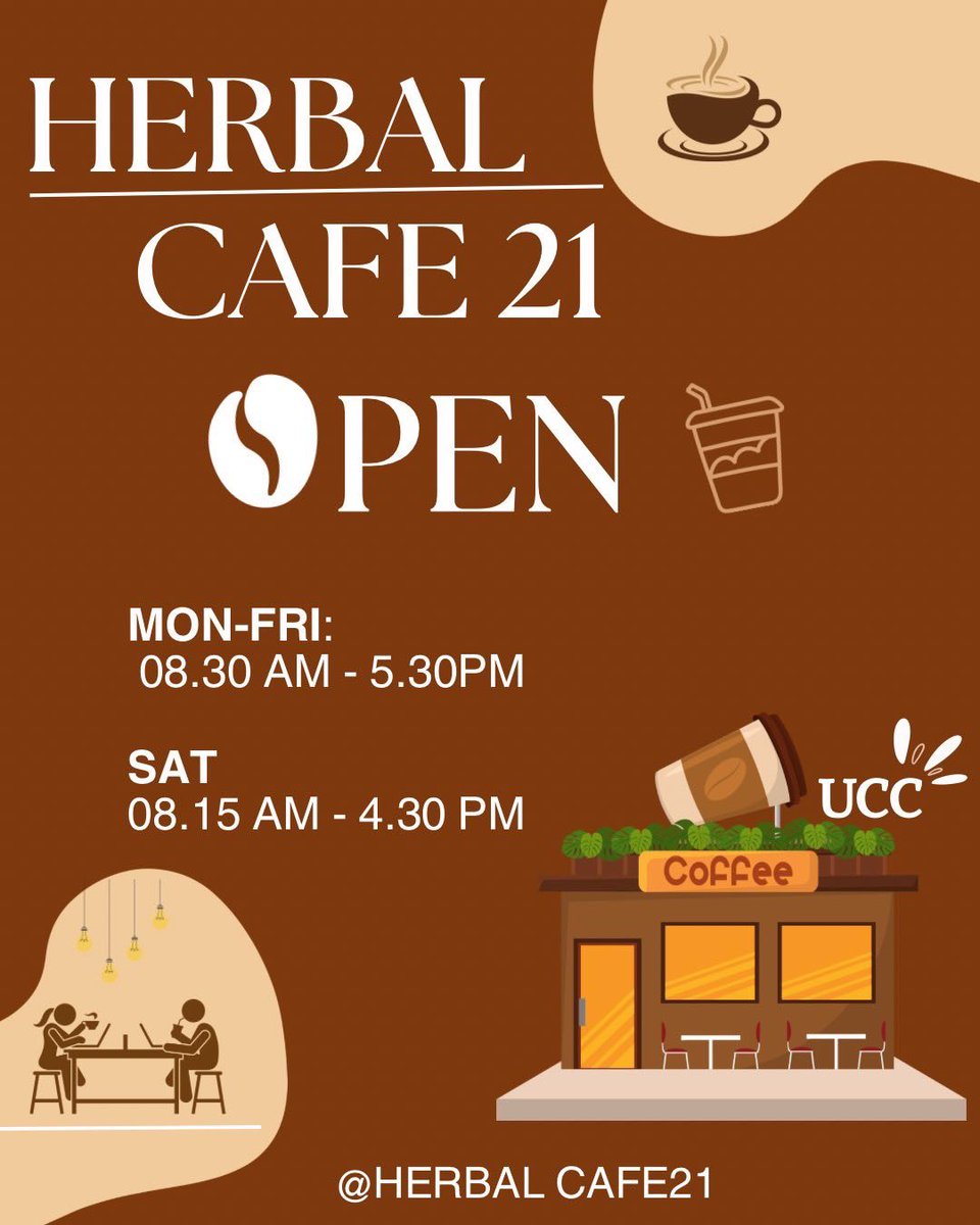 MatchaTimesAsok's tweet photo. 🌿✨ เปิดแล้ว! Herbalcafe21 ✨🌿
คาเฟ่เล็กๆ ที่อบอวลไปด้วยกลิ่นหอมของกาแฟและขนมปัง 💚

เราพร้อมเสิร์ฟเมนูเครื่องดื่มและของหวานสูตรพิเศษ ที่คัดสรรวัตถุดิบจากธรรมชาติ สดใหม่ทุกวัน ไม่ว่าจะเป็น
🍵 ชาไทย ชาเขียว ชาญี่ปุ่น
☕ กาแฟ latte mocca 
🍰 ขนมปัง หลากหลายเมนู https://t.co/MOGxhukbwh