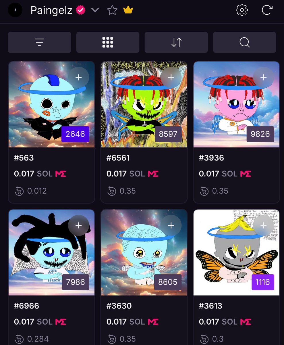Something tells me PAINGELZ is going to 100x from floor this upcoming week when the news comes out 

magiceden.us/marketplace/pa…