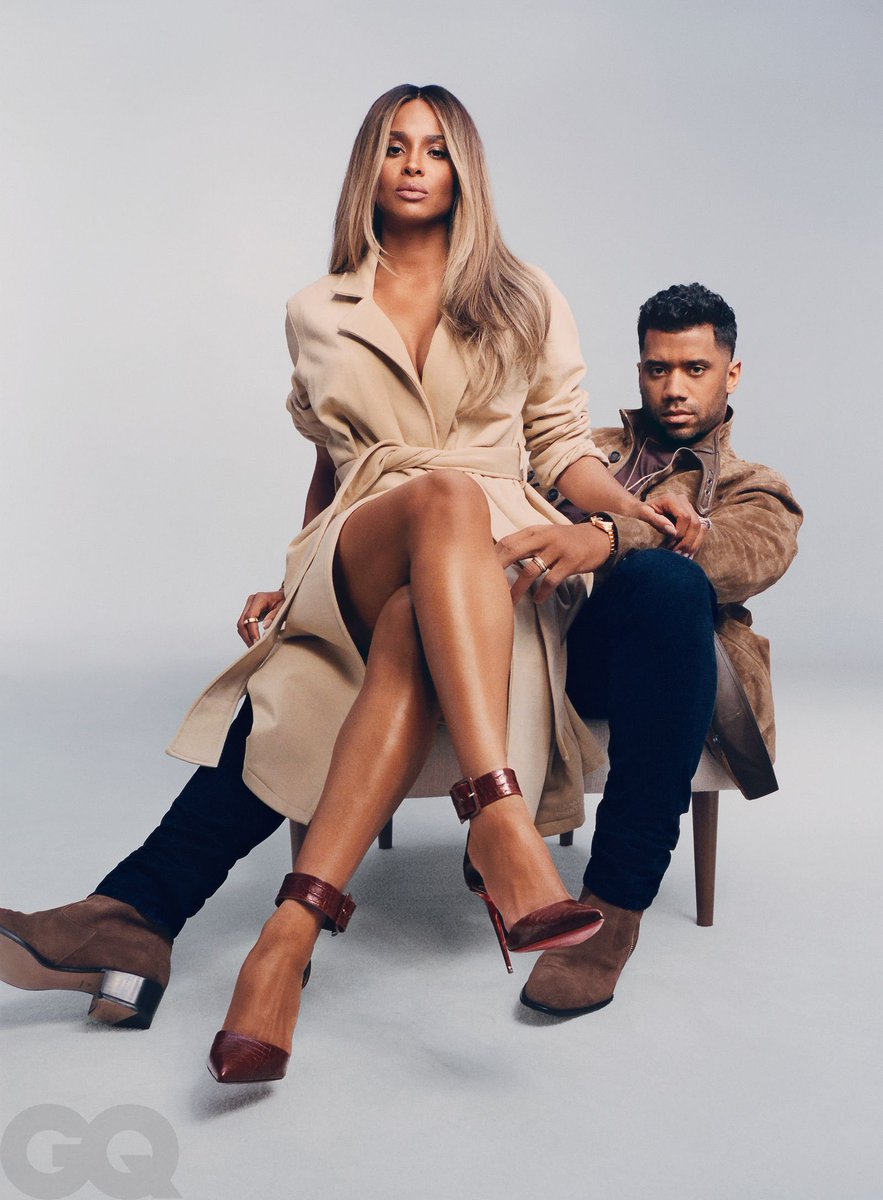 Two photos Russell &amp; Ciara ate UPPPP you hear me? Happy 9th Anniversary to the Prayers!! #TheWilsons