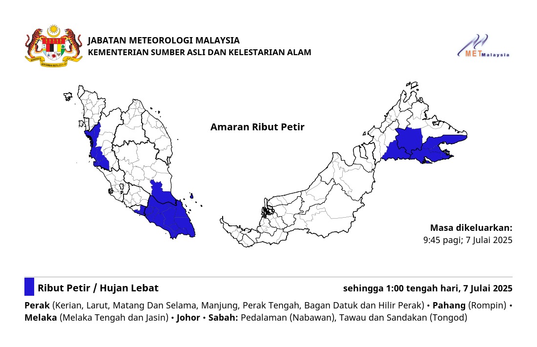 AMARAN RIBUT PETIR. ⛈⛈⛈

#ributpetirmetmalaysia
#metmalaysia
#NRES
#MalaysiaMadani