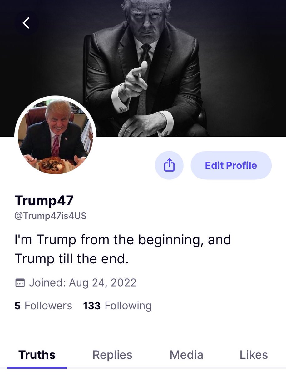 I'll follow back on Truth too