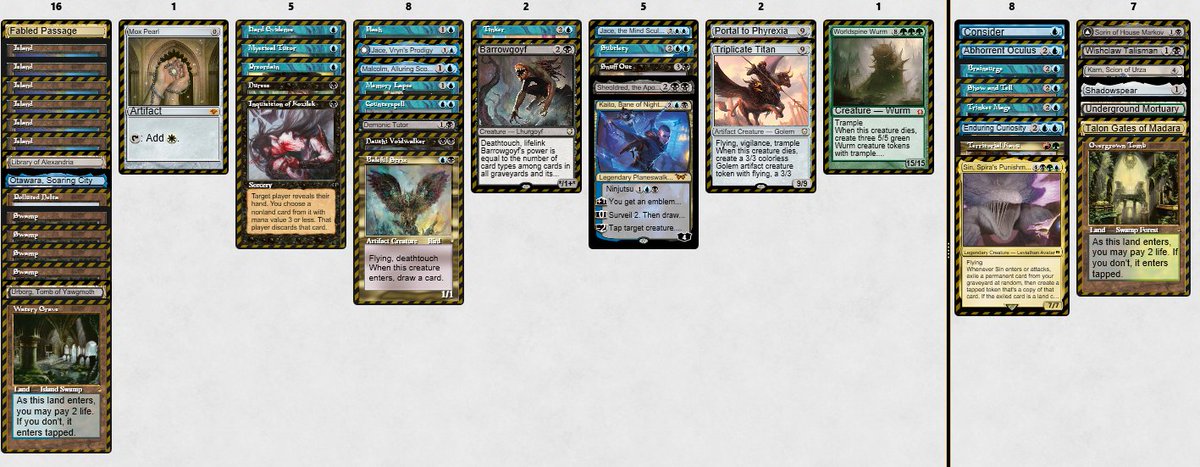 12azorMtG's tweet photo. Finally had a 64-player Vintage Cube Draft. Got second. Hullbreacher/Wheel deck in Swiss and Flash/Tinker deck in Top8. https://t.co/gg68512TTX
