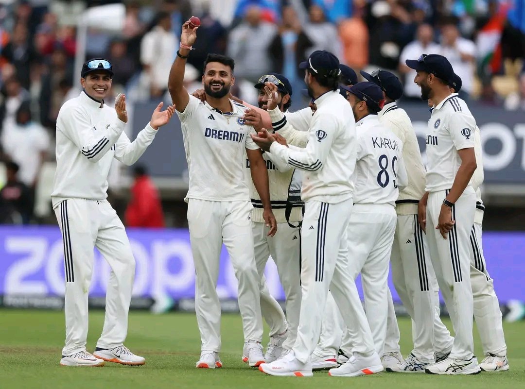 What exceptional innings by Shubman! Contributions of Jadeja and Siraj must not be forgotten either. But it was Akashdeep who outshone everyone. When it was that without Bumrah, this Indian bowling attack lacked bite, Akashdeep proved that cricket is a game of eleven. #INDvsENG
