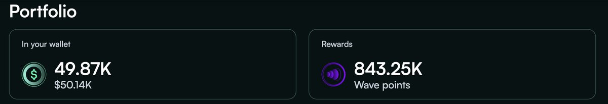 ポイント貯まってきたあ
TVLもまだ9.6Mとアーリー（のはず）

リンクから参加していただけると5%ブーストみたいです🥰

<a href="/Hyperwavefi/">Hyperwave</a>
app.hyperwavefi.xyz/hyperfren/WASA