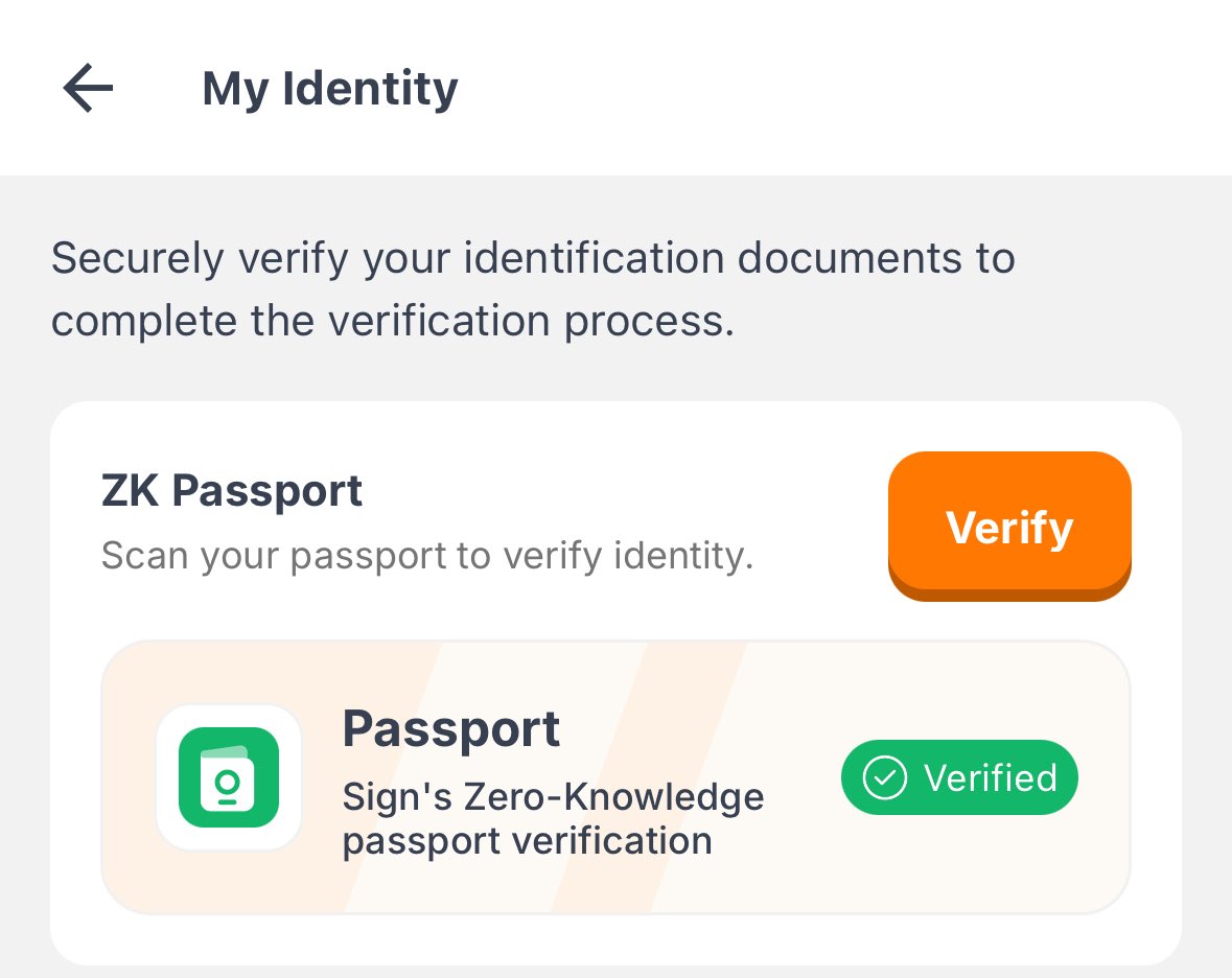 ClaireMa12's tweet photo. zk护照验证终于测试通顺并验证成功
Finally passport verified successfully in the app.. to be a resident in orange dynasty you can verify your real life id first. 

悄咪咪的得意：人家一整个app是咱一个feature🥱 https://t.co/EB4xNivais