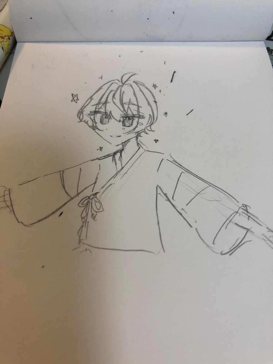 asuparagasu_76's tweet photo. 七夕だなーと思って描いた落書き
(誕生日イラスト間に合わなかったから、これで誤魔化そうとしてるなんて、そんなこと...)

#rkgk
#七夕
#なろ屋
#なろあーと https://t.co/fetwxaqNba