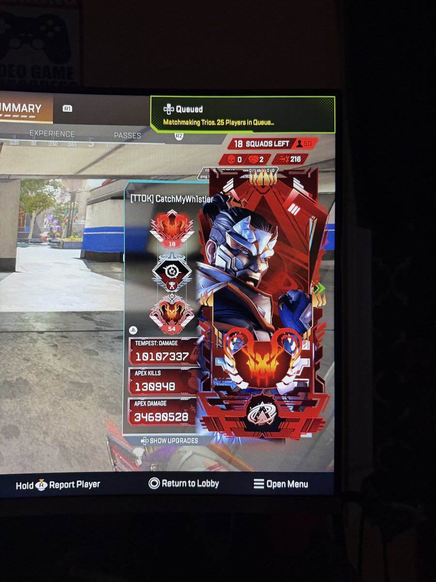 focal_success7's tweet photo. @Respawn @PlayApex Back to back games btw. This is ridiculous why am I in lobbies with these. First picture is my stats https://t.co/OAwjsmAX3O