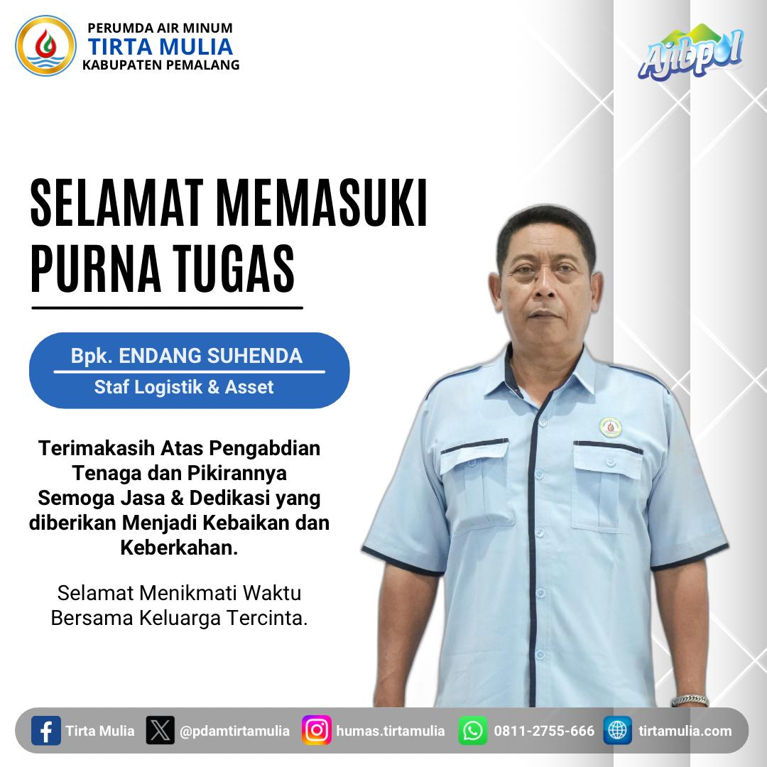 Selamat Purna Tugas Bpk. Endang Suhendra 🙏🙏🙏